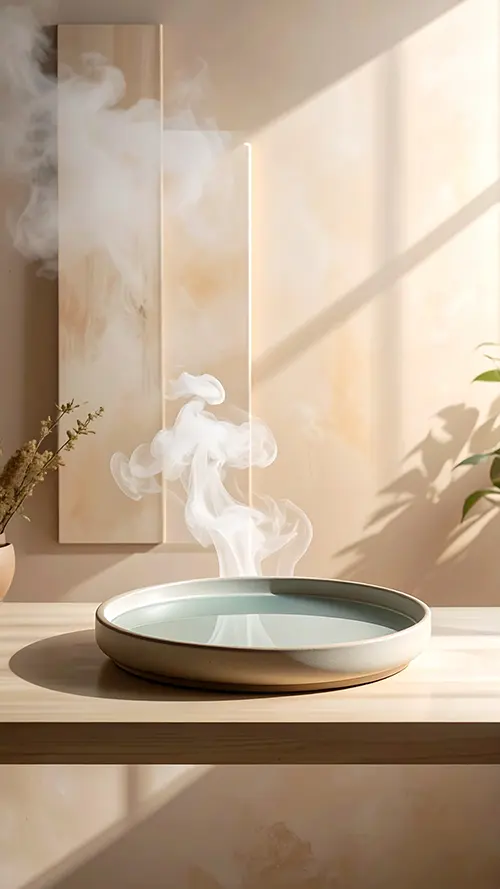 Santé naturelle bac d'évaporation inhalations soins de la peau et des voies respiratoires